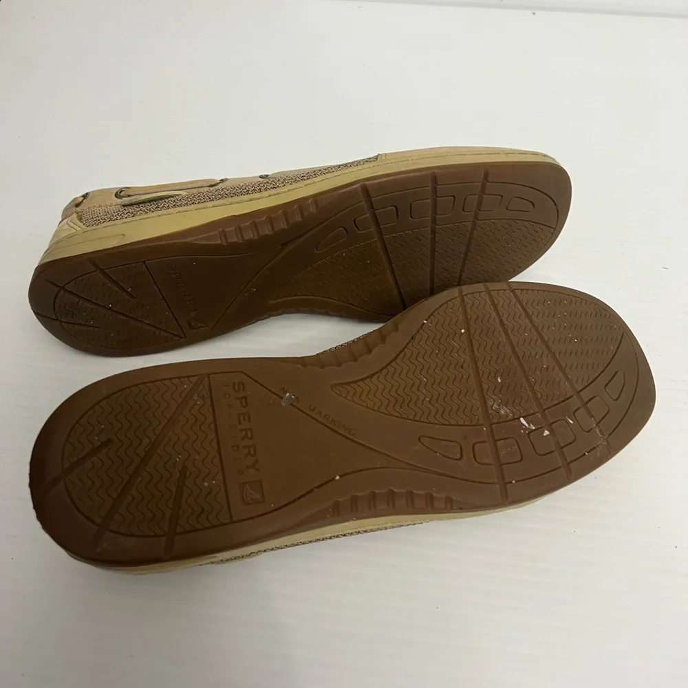 Sperry Top Sliders tan women’s size 7.5M